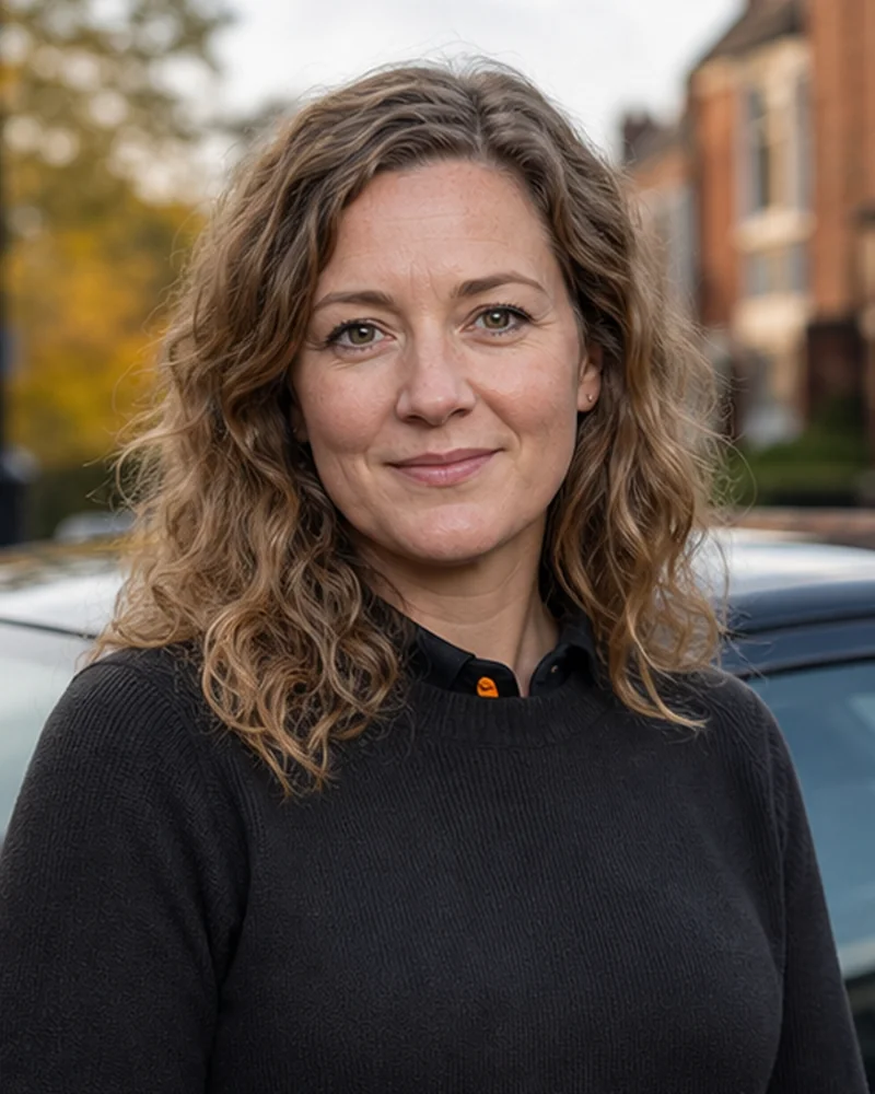 Sample portrait of driving instructor Hannah Morgan