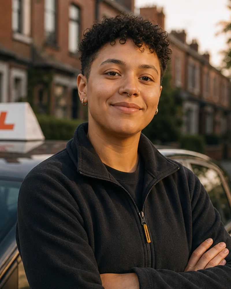 Sample portrait of driving instructor Jordan Price