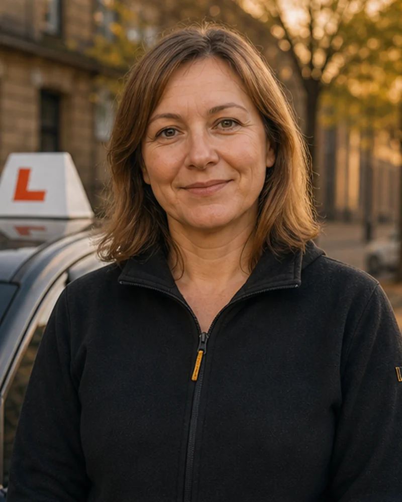 Sample portrait of driving instructor Sofia Kowalska