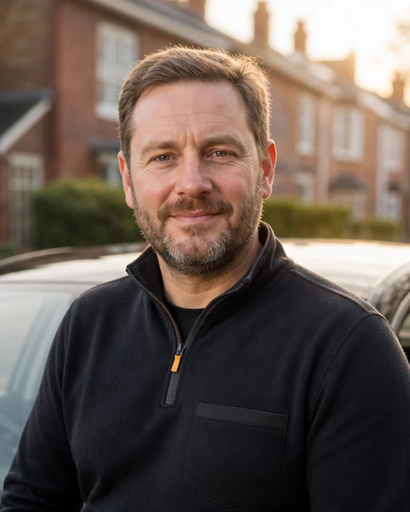 Sample portrait of driving instructor Tom Walsh